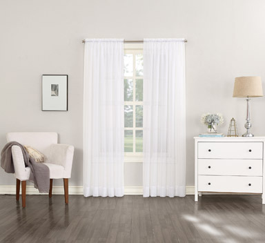 TANGIERS CURTNS WHT 2PK