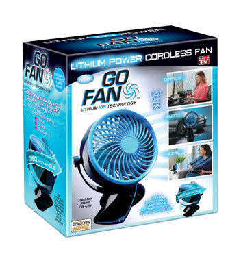 CORDLES RECHARGEABLE FAN