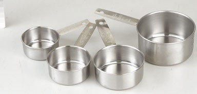 CUP MEASURING 4PC SS