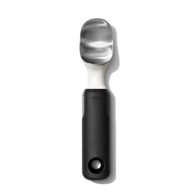 OXO Good Grips 1.75 in. W X 8-1/4 in. L Silver/Black Chrome/Plastic Ice Cream Scoop
