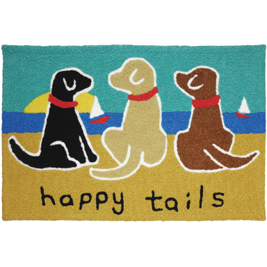 RUG HAPPY TAILS 30X20"