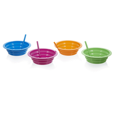 Arrow Sip-a-bowl Asstd Plastc