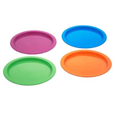 Plate Plastic Asstd 7.5"