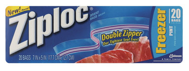 Ziploc® Bag Freezer Pt 20ct