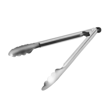 Utl Tongs Ss Silver