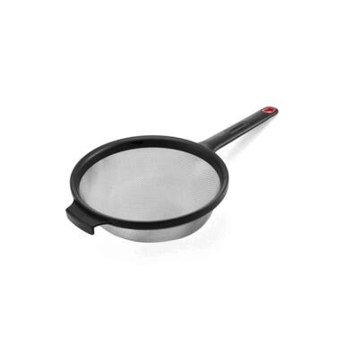 STRAINER PLST/SS BLK/SLV