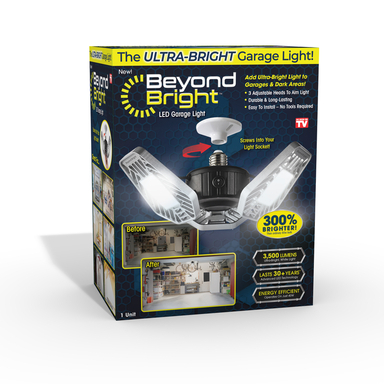 Bright LED Garage Light Plastic