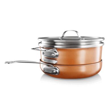 FRY PAN SET ALUMINUM 3PC