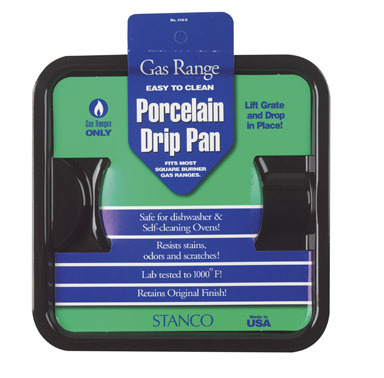 DRIP PAN SQUARE GAS 7.75