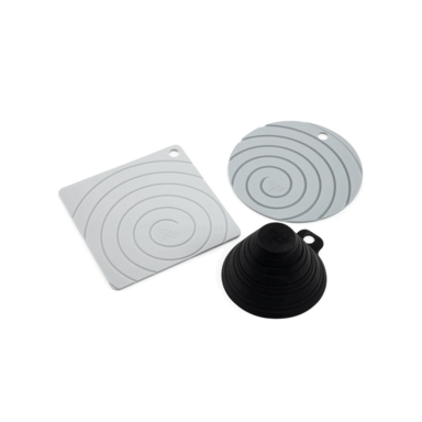3PC Silicone Jar Grip Set