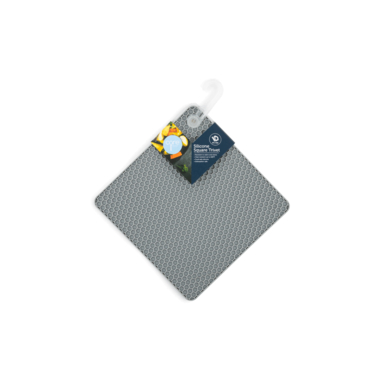 Silver Silicone Square Trivet