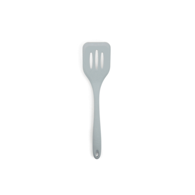 Silver Silicone Slotted Turner