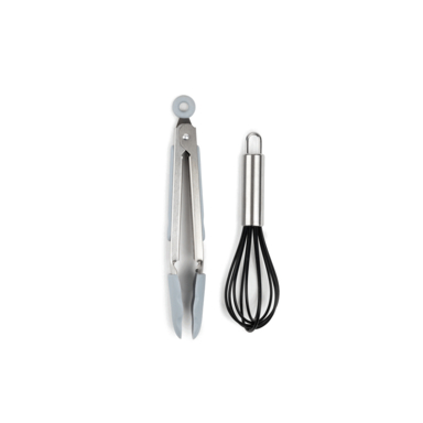WHISK TONG SET MINI 2PC