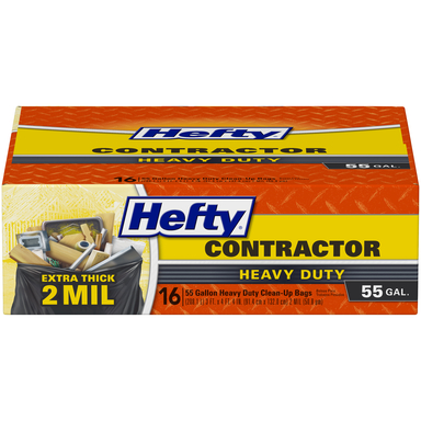 16ct Hefty Contractor Bag 55g