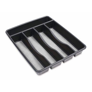 Cutlery Tray Plastic Blk