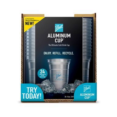 Ball Alumnum Cup 16oz 24pk