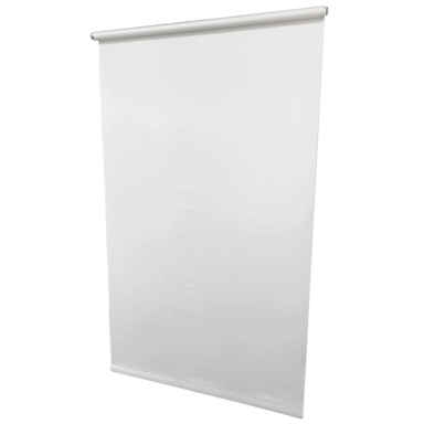 RLR SHADE LIN WHT 55X72"