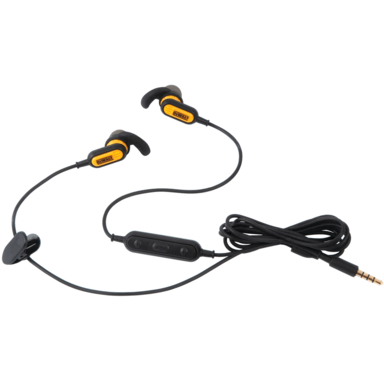 EARPHONE BLK/YL DEWALT