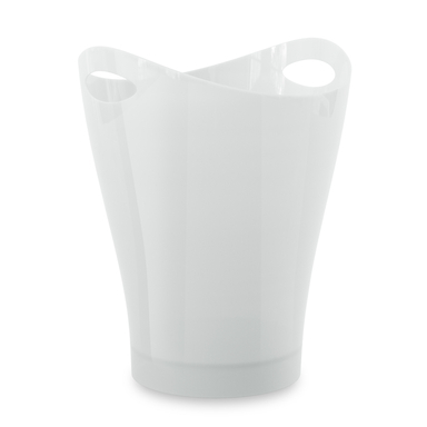 Wastebasket Garbino Wht