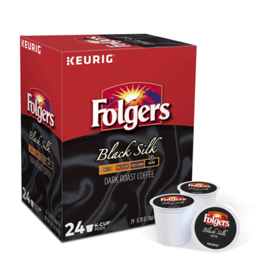 Folgers K-cup Blk Silk 24pk