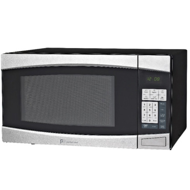 MICROWAVE BLK/SLV 1.4CF