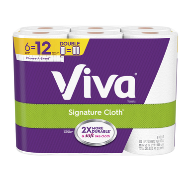 Viva Sc Paper Towels 6pk