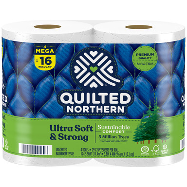 Quilted Nrthrn Tp 4roll