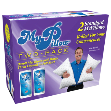 BED PILLOW MEDUM WHT 2PK