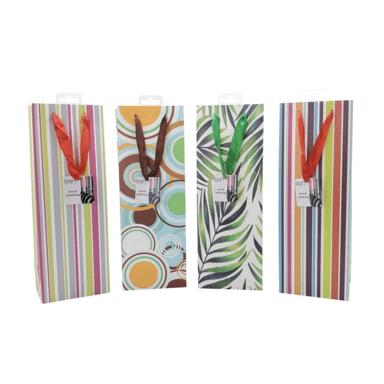 Bary3 Wine Bottle Paper Gift Bag