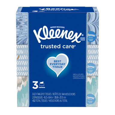 KLEENEX FACIAL TSSUE 3PK