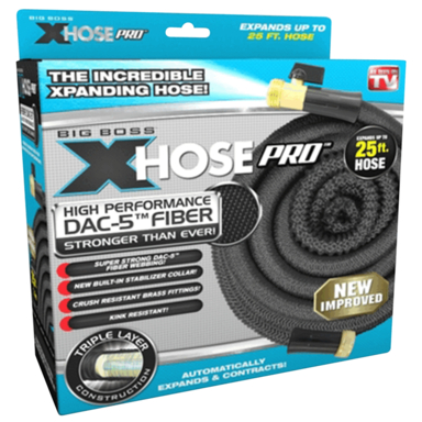 GARDEN HOSE BLK 5/8"X25