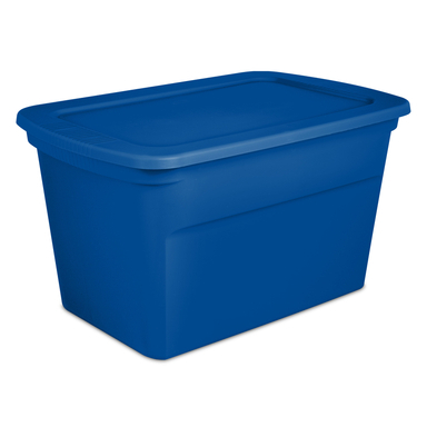 STORAGE TOTE 30G BLU