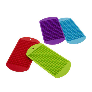 ICE TRAY SILICONE BLU