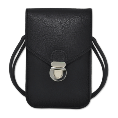 PURSE TOUCH SCRN BLK 1PK