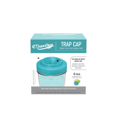 Trap Cap Rm Blu 4pk