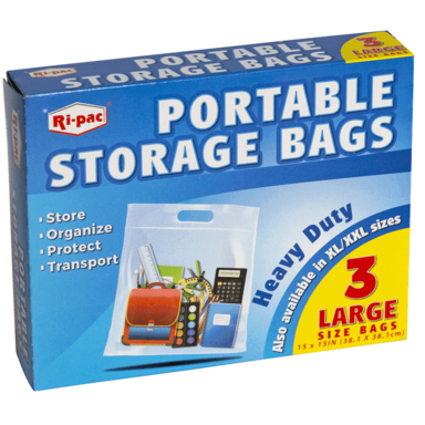 PORTABLE STORAGE BAGS L
