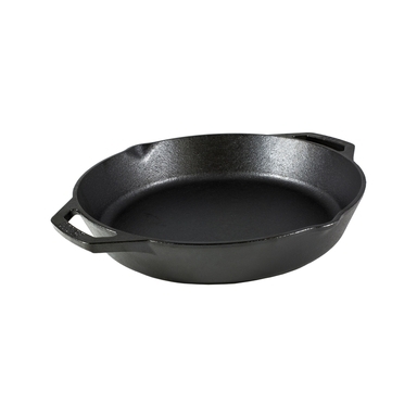 DUAL HNDL PAN BLK 12"D