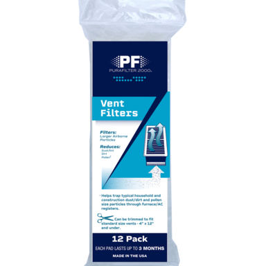 12 Pk Purafilter Vent Filters
