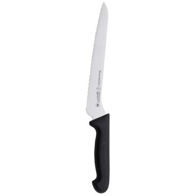 KNIFE BREAD BLK/SLV 8"