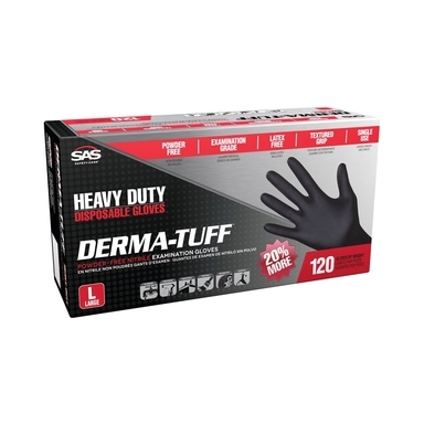 DSP GLOVE NIT LG BLK PF