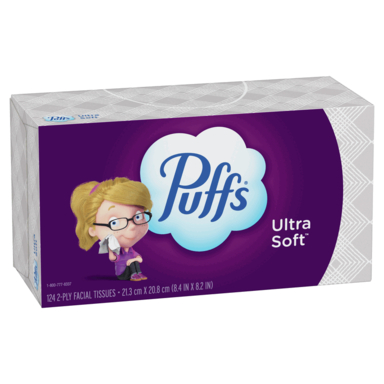 124CT Puffs Facial Tissue