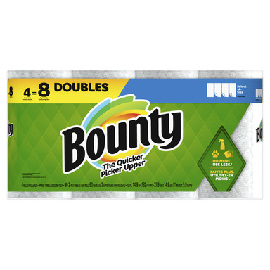 4PK Bounty Paper Towels