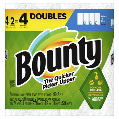 Bounty Paper Towels Sas 2pk