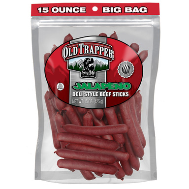 Beef Sticks Jlapno 15oz