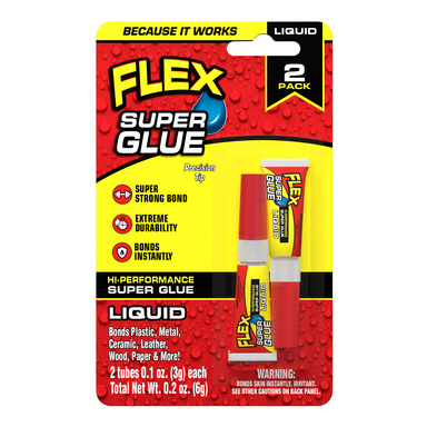 SUPER GLUE FLEX LIQ 2PK