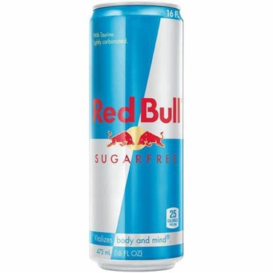 RED BULL SUGAR FREE 16OZ