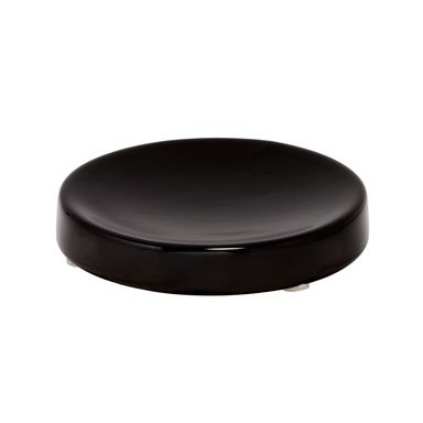 Soap Dish Cermc Blk 4.5"