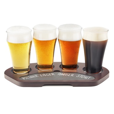 Beer Flght Brd Clear 1pk