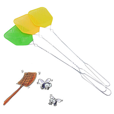 FLY SWATTER PLASTC MULTI