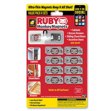 RUBY MONKEY MAGNETS